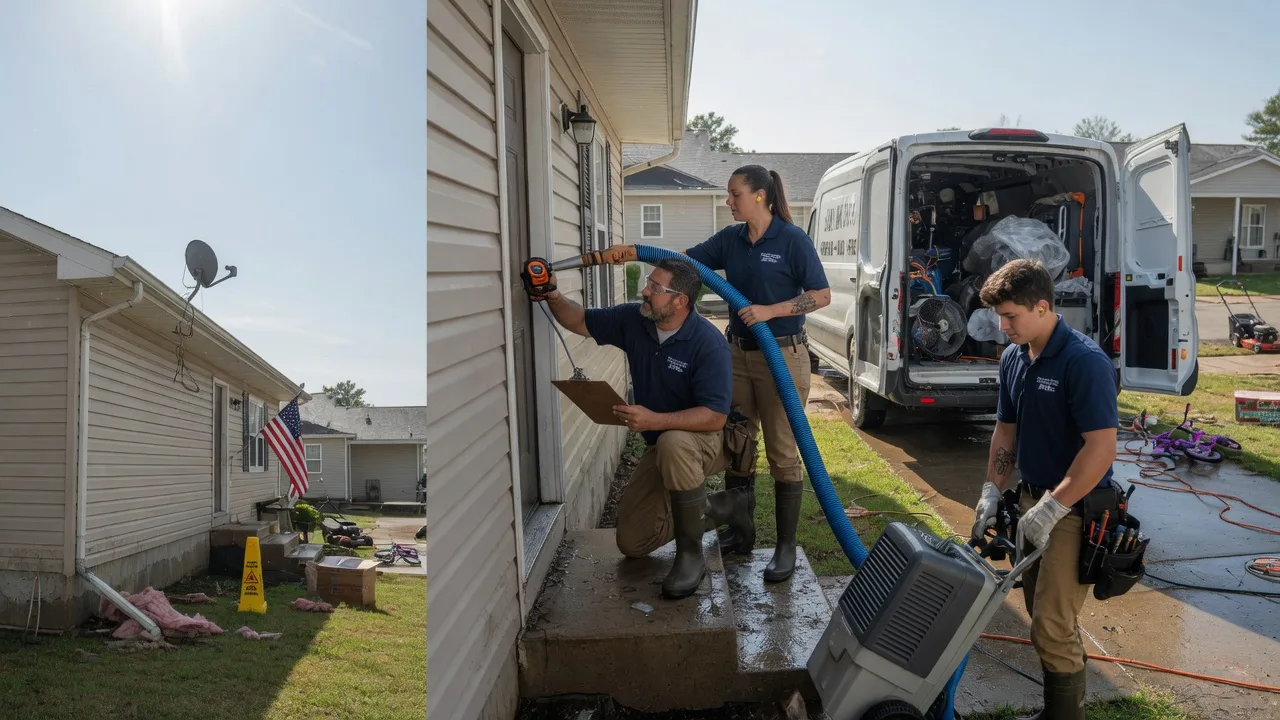Ceiling Water Damage Restoration in Mount Morris, MI near me